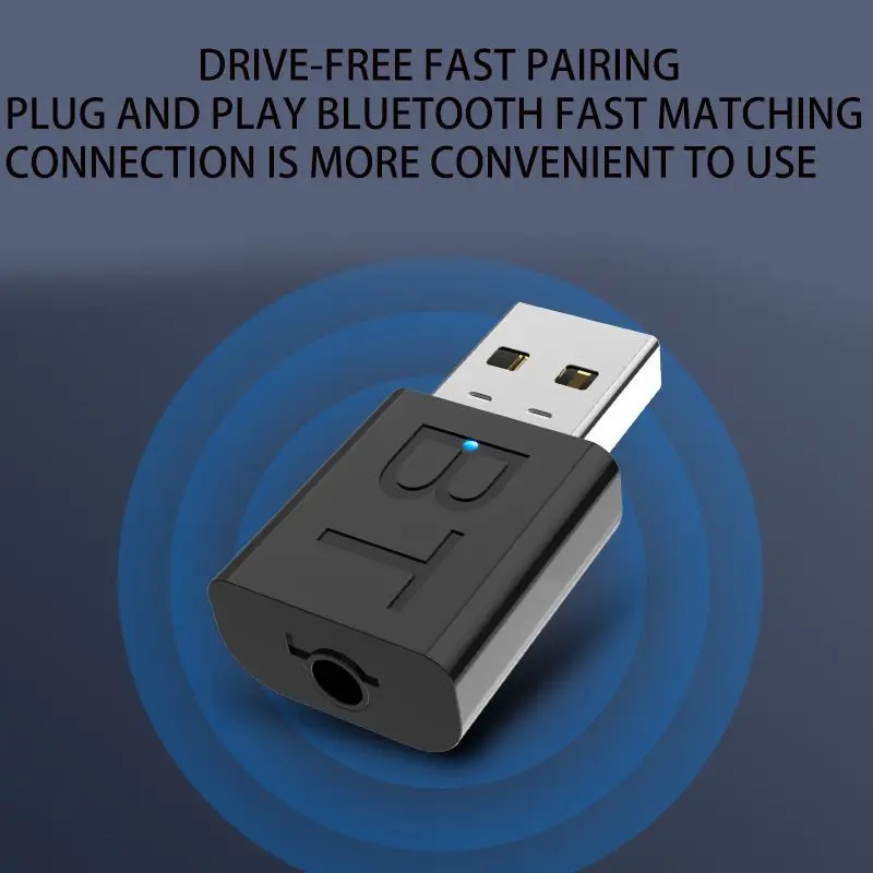 ONEWELL 2 в 1 Bluetooth 5,0 адаптер AUX стерео автомобильный тв Динамик Наушники USB передатчик цифровые устройства Музыка Аудио приемник