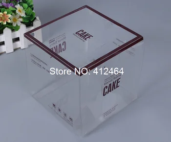 

UV resistant high quality transparent plastic packaging box customized PVC / PP / PET packaging box frozen food