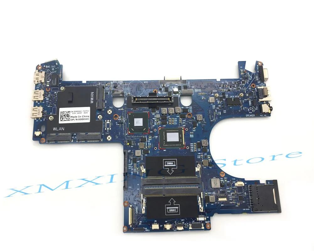 

Материнская плата FULCOL для ноутбука DELL Latitude E6220, фотосессия 100% xwc 08XWC, протестирована на год