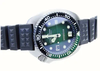 

Merkur Mens Vintage 6105 TURTLE Automatic Wrist Watch pro Divers Sapphire Ceramic 300M