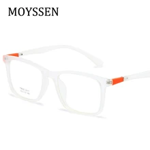 Новое поступление, женские модные желеобразные цветные негабаритные очки, оправа для мужчин, большие квадратные TR90, прозрачные очки, оптические очки для близорукости