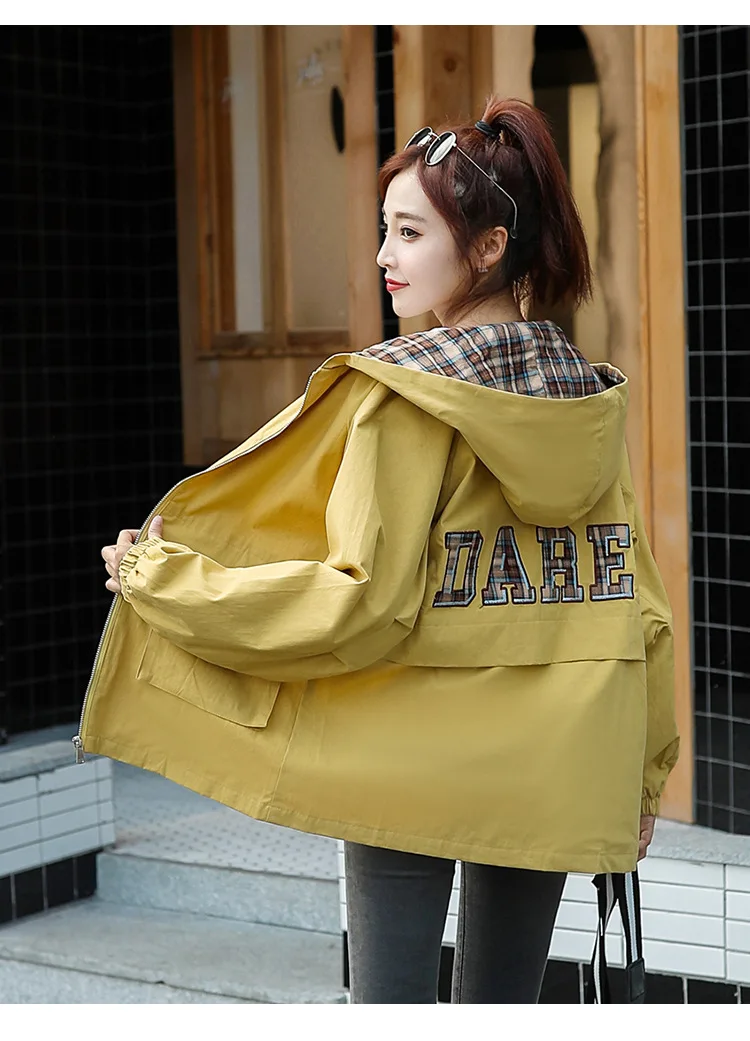 Autumn Clothing GIRL'S MORI Series Junior High School STUDENT'S Korean-style Middle School Students Loose Wind Coat High School