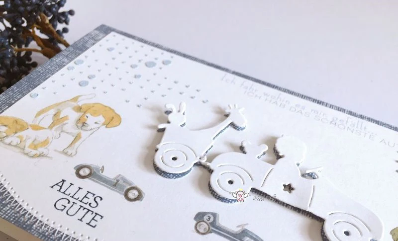Mmao Crafts Metall Stahl Stanzformen Neue verschiedene Kinder Dekoration Schablone für DIY Scrapbooking Papier/Fotokarten Prägestempel – Detail 13