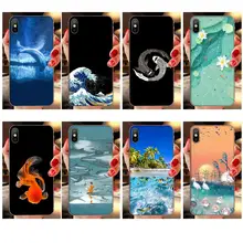 Мягкая Печать для huawei Honor 4C 5A 5C 5X6 6A 6X7 7A 7C 7X8 8C 8S 9 10 10i 20 20i Lite рro Рыбы Океана пляжа китайский Стиль(China)