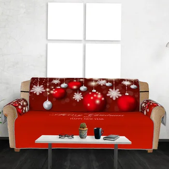 

Cartoon 3D Christmas Sofa Cover Set Cubiertas Para Sofa Couch Cover Sofa Protector Home Decor Accessories