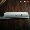 Titan  straight razor Green sandal wood handle old fashioned straight razor for men shaving 3