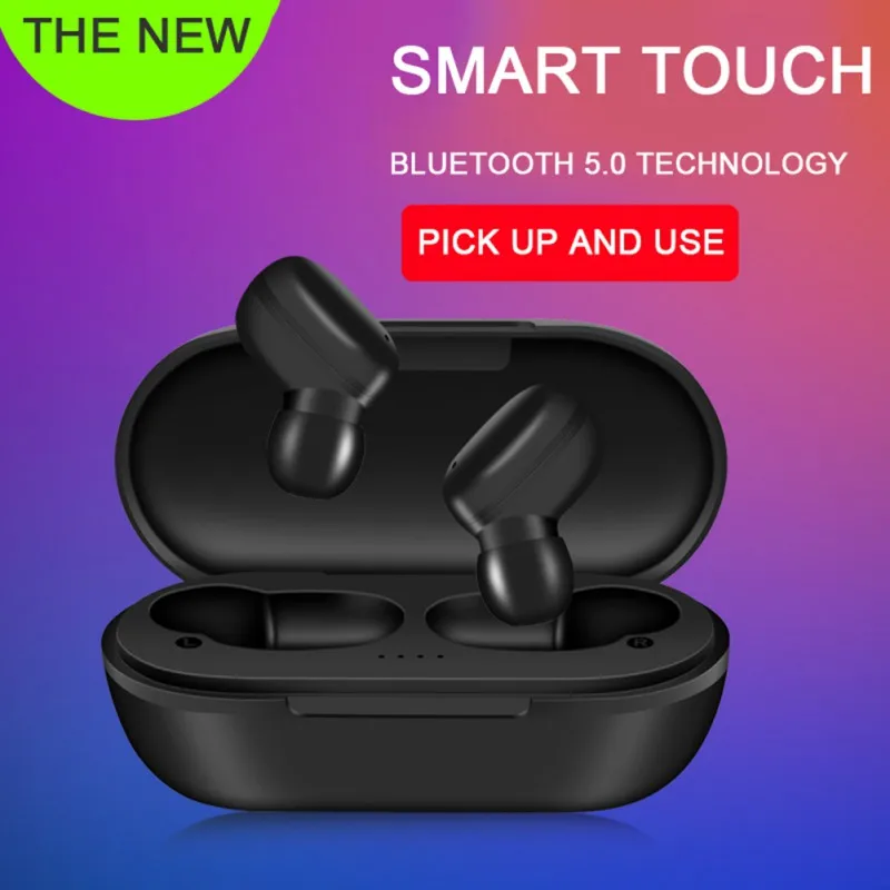 A6X TWS Bluetooth Earphone Wireless Headphone Touch Control HD Stereo Sport Gaming Headset Earbuds Airbuds for iPhone Android