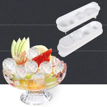 

Diamond Ice Cube Tray Reusable Ice Cubes Maker Silicone Ice Molds Form Chocolate Mold Whiskey Party Bar Tools Mold for Ice