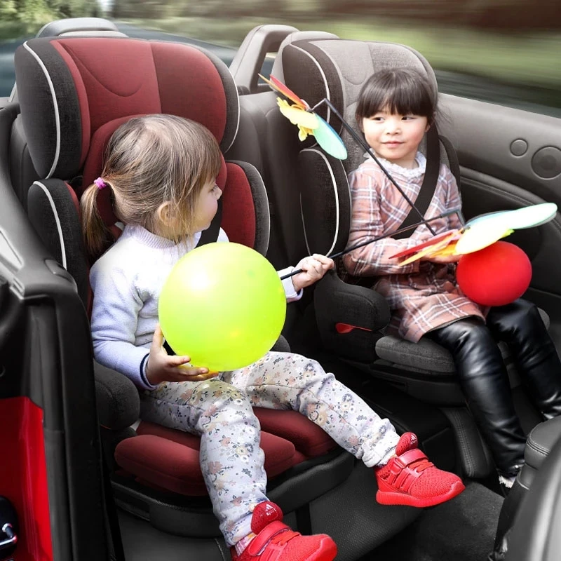 Portable Baby Car Safety Seat Folding Child Car Booster Seat Adjustable Kids Safety Chair For 9M-12Y