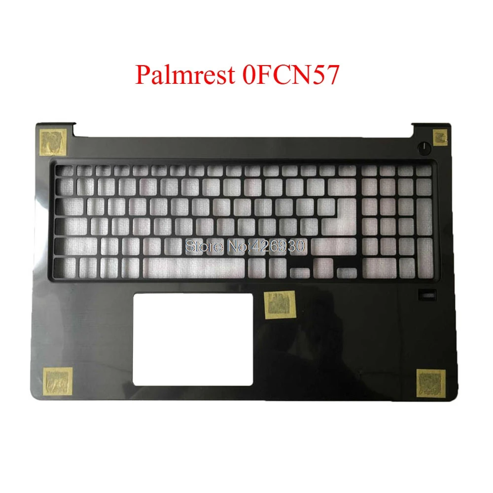 Подставка для рук ноутбука DELL Vostro 15 5568 V5568 P62F 0FCN57 FCN57 черная с отверстием пальца