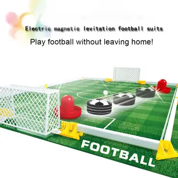 

Indoor Mini Football Field Toy Set Hover Soccer Ball Set Goals Kids Toys Gift Football Disk Toy Indoor Outdoor Sports Ball Game
