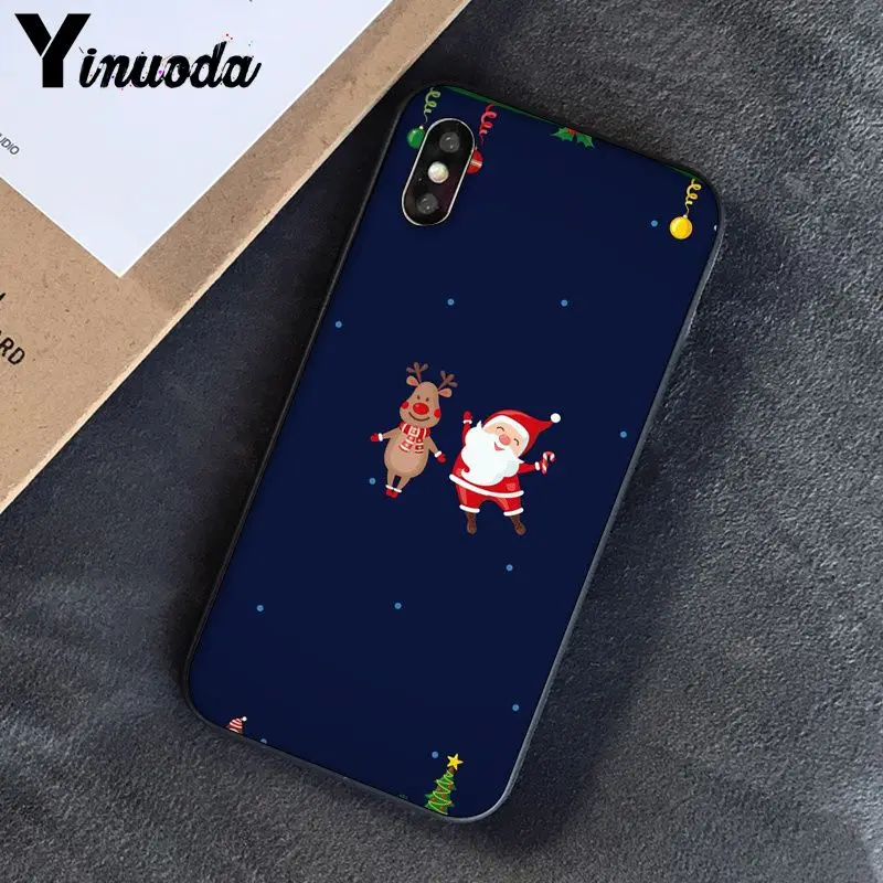 Yinuoda happy new year Custom Photo мягкий чехол для iPhone X XS MAX 6 6s 7 7plus 8 8Plus 5 5S SE XR 11 11pro max - Цвет: A15