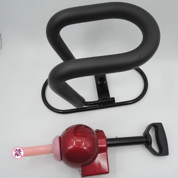 Remote Control Handheld Sex Machine Multi-speed Vibrator Massager Sex Chair with Dildo Attachments for Men and Women Sex Games 4