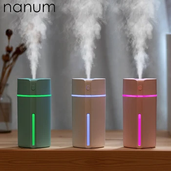 

Car air freshener Creative bottle Humidifier USB 280ml Mini Ultrasonic Essential Oil Diffuser LED Air Purifier Mist Maker