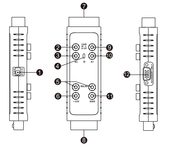 autel G-BOX2 инструмент для Mercedes Benz autel G-BOX все ключи потеряны работа с autel MaxiIM IM608/IM508