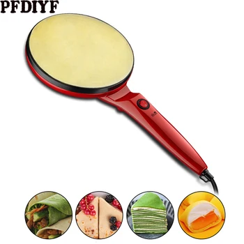 

Mini Electric Pancake Pan Machine Automatic Cake Machine Kitchen Non-stick Biscuit Griddle Spring Roll Skin Melaleuca Baking Pan