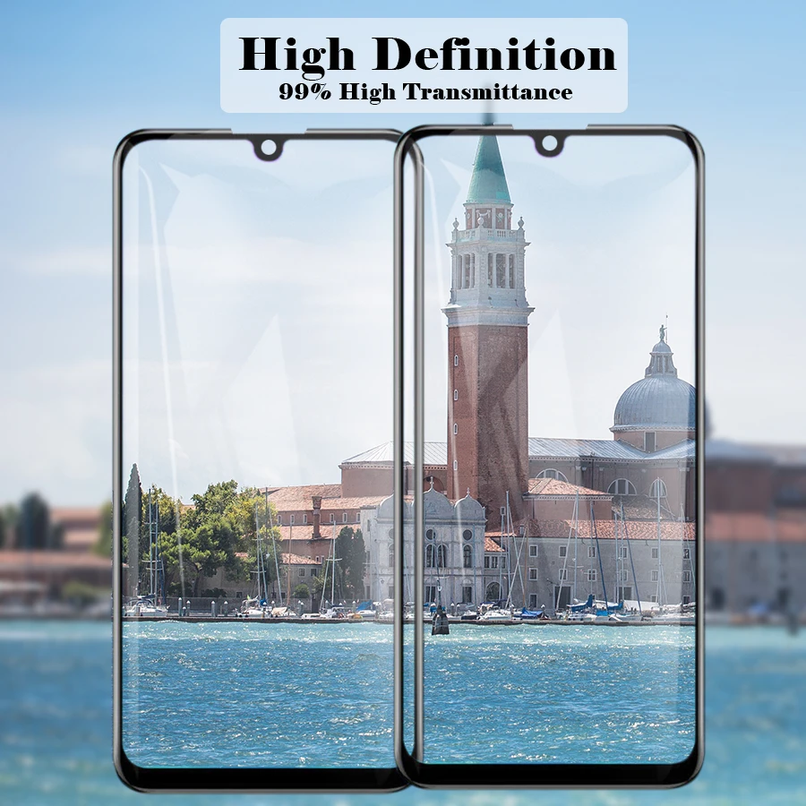 Защитное стекло на huawei p smart Закаленное стекло пленка huawei i huavei tremp hauwei huwei huway psmart защита экрана