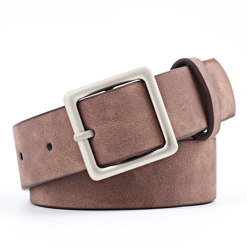 

New Arrival Belt Beautiful Adjustable Square Fashion Square Buckle for Women Belt Strap Female Minimalist Thin Belts Accessories