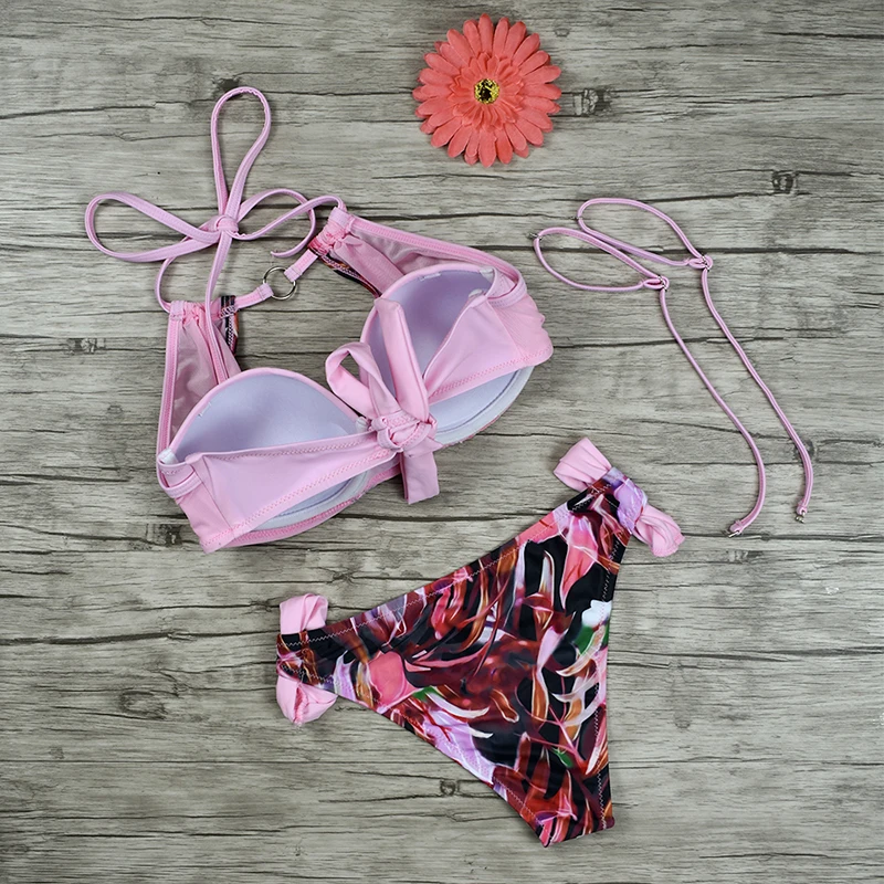 print bikini