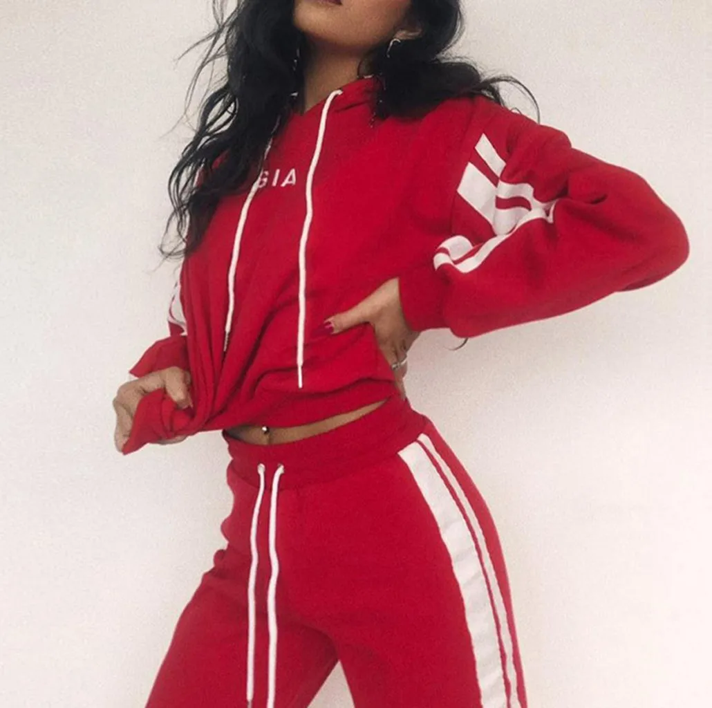 Новый Модный комплект из 2 предметов женские короткие топы с длинным рукавом