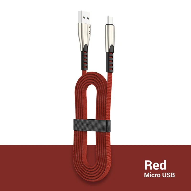 Кабель зарядного устройства Micro USB для быстрой зарядки и передачи данных для Redmi S2 Go 7A 6A 5A Note 3 4X5 6 Android мобильный телефон Плетеный джинсовый провод - Цвет: Красный