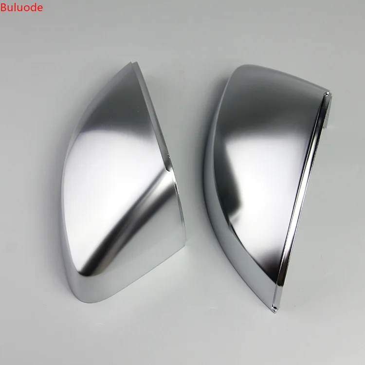 

1 Pair of Matte Chrome Rearview Mirror Shell Cover Protection Cap For Audi A3 S3 RS3 2014 2015 2016 2017 2018 Car Styling