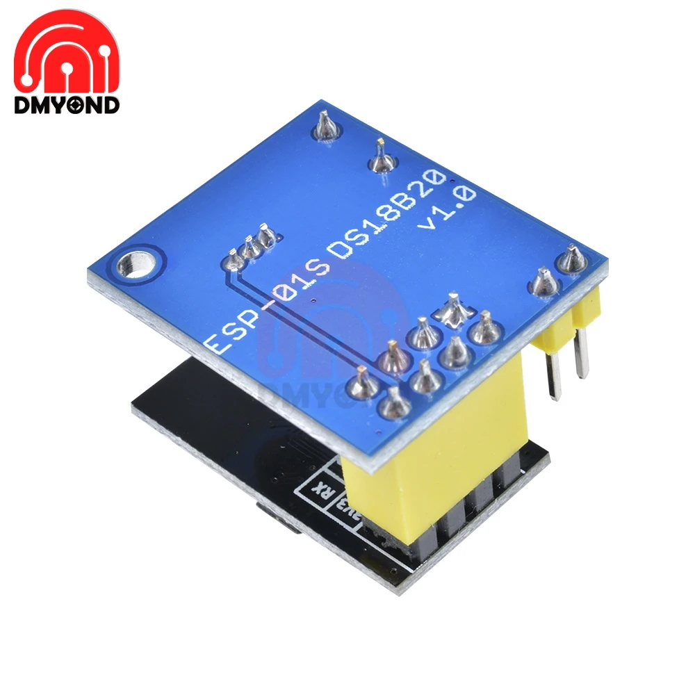 ESP 01S DS18B20 Wi Fi ESP8266 модуль датчика температуры и влажности беспроводной термометр