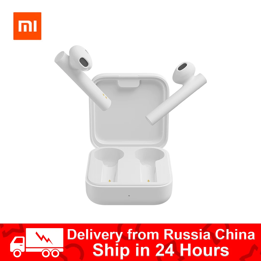 Беспроводные наушники Xiaomi Air2 SE TWS с поддержкой Bluetooth сенсорным управлением 20