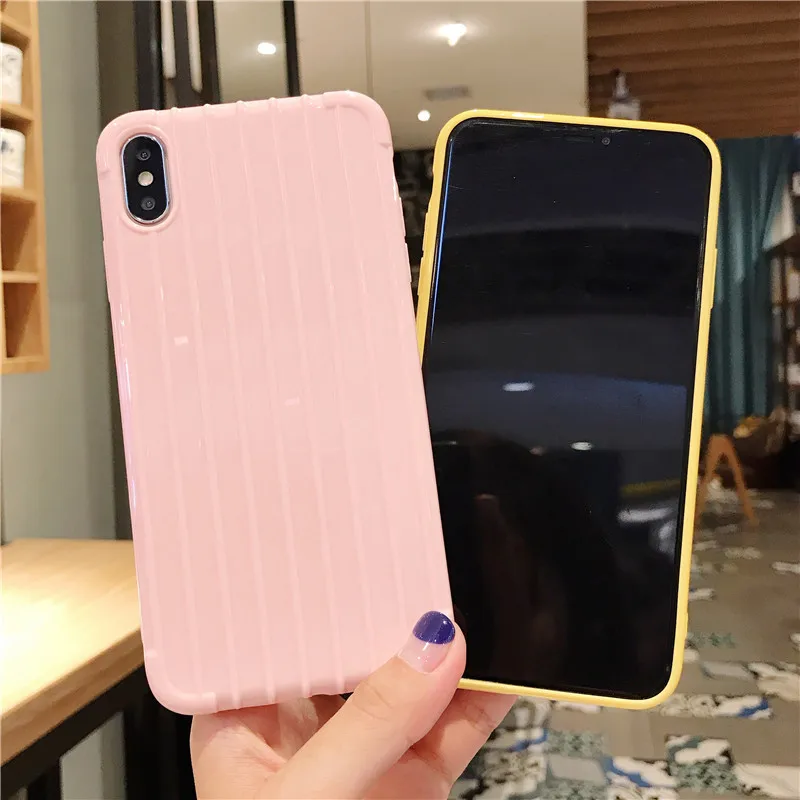 3D Полосатый чехол конфетного цвета для Samsung Galaxy S8 плюс S9 S10E Note 9 10 pro J5 J7 J730 J530 мягкий силиконовый ударопрочный чехол