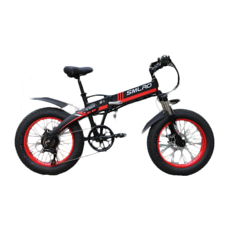 

S9F SMLRO Good quality E bike S9F folding electric bicycle with LCD digital display