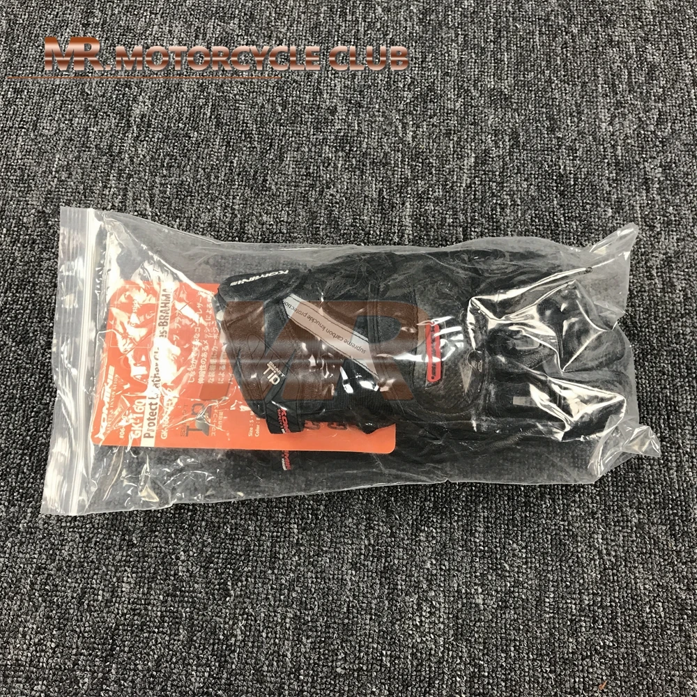 Guantes de moto de fibra de carbono GK-160 para monstar contra Lucha Libre Guantes de caballero