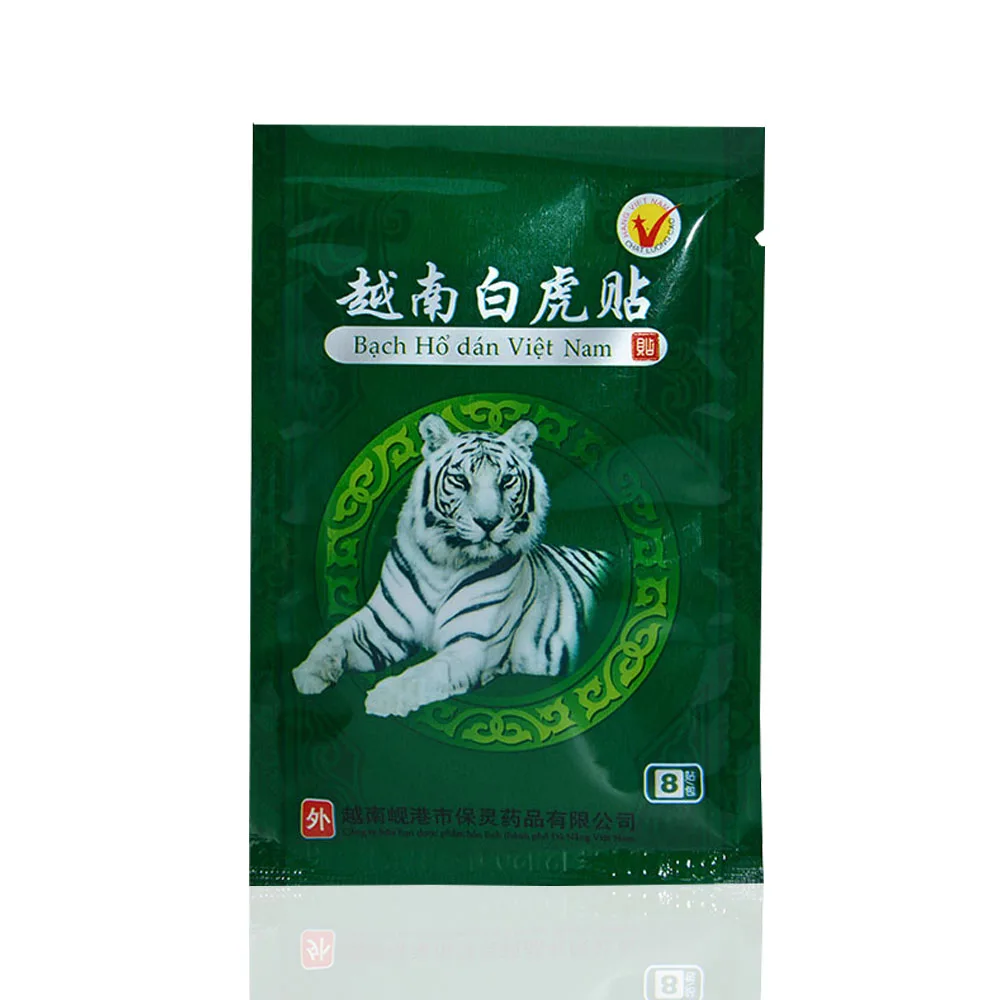 8pcs/bag Tiger Balm Sumifun 8 Types Joints Aches Medical Plaster Body Orthopedic Muscle Back Neck Pain Patch Painkiller Arthrits