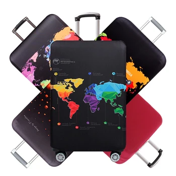 

Travel Rivet Luggage Protective Cover Men's Elastic Suitcase Case Trolley Dust Rain Bags Accessories Supplies Product