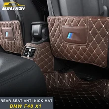 GELINSI для BMW F48 X1 автомобильное сиденье Черная защитная крышка кожаный коврик против ударов Подушка аксессуары для интерьера