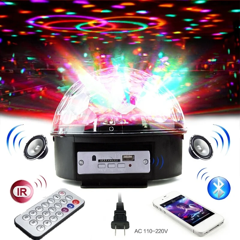 Bluetooth MP3-плеер с голосовым управлением сенсорный экран дистанционным 6 цветов RGB