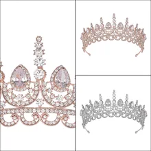 HG1043 аксессуары для невесты, европейский стиль, циркониевая корона,, аксессуары для свадебного платья, прямые поставки от производителя