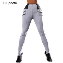 Модные женские спортивные Леггинсы для спорта и отдыха, с высокой эластичной талией, для спортзала, фитнеса, на молнии, леггинсы, Mujer, с эффектом пуш-ап, защищенные от приседания, обтягивающие штаны