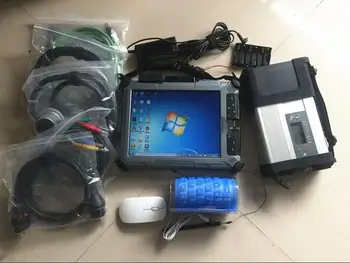 

MB Star C5 Sd Connect C5 car & truck Diagnostic tool with V12.2019 SSD Super Multi-languages in ix104 i7 4g tablet