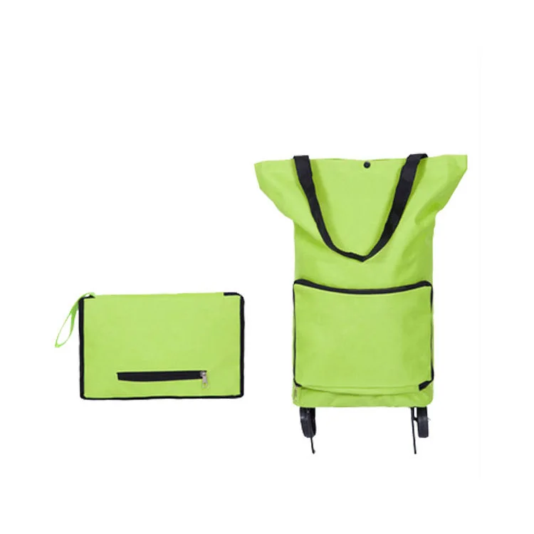 Sac de course pliable pour sac à main - L.36 x l.5,5 x H.36 cm - Gamm vert