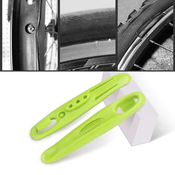 

2Pcs Bicycle Tire Tyre Levers Bike Puncture Strengthen Repair Tool Kit Compact and Durable H7JP