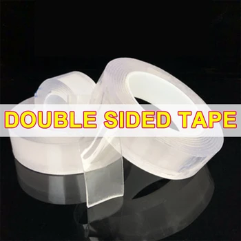 

Free Trial - Double Sided Tape - Nano Magic Adhesive Glue Gadget No Trace Removable Double-Sided Tape Washable flexible adhesiva