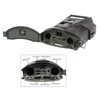 

HC001 1080P Image Traps HD 12MP Wildlife Trail IP54 Hunting Camera Animal Video Night Vision IR Full Auto Filter Remote Motion