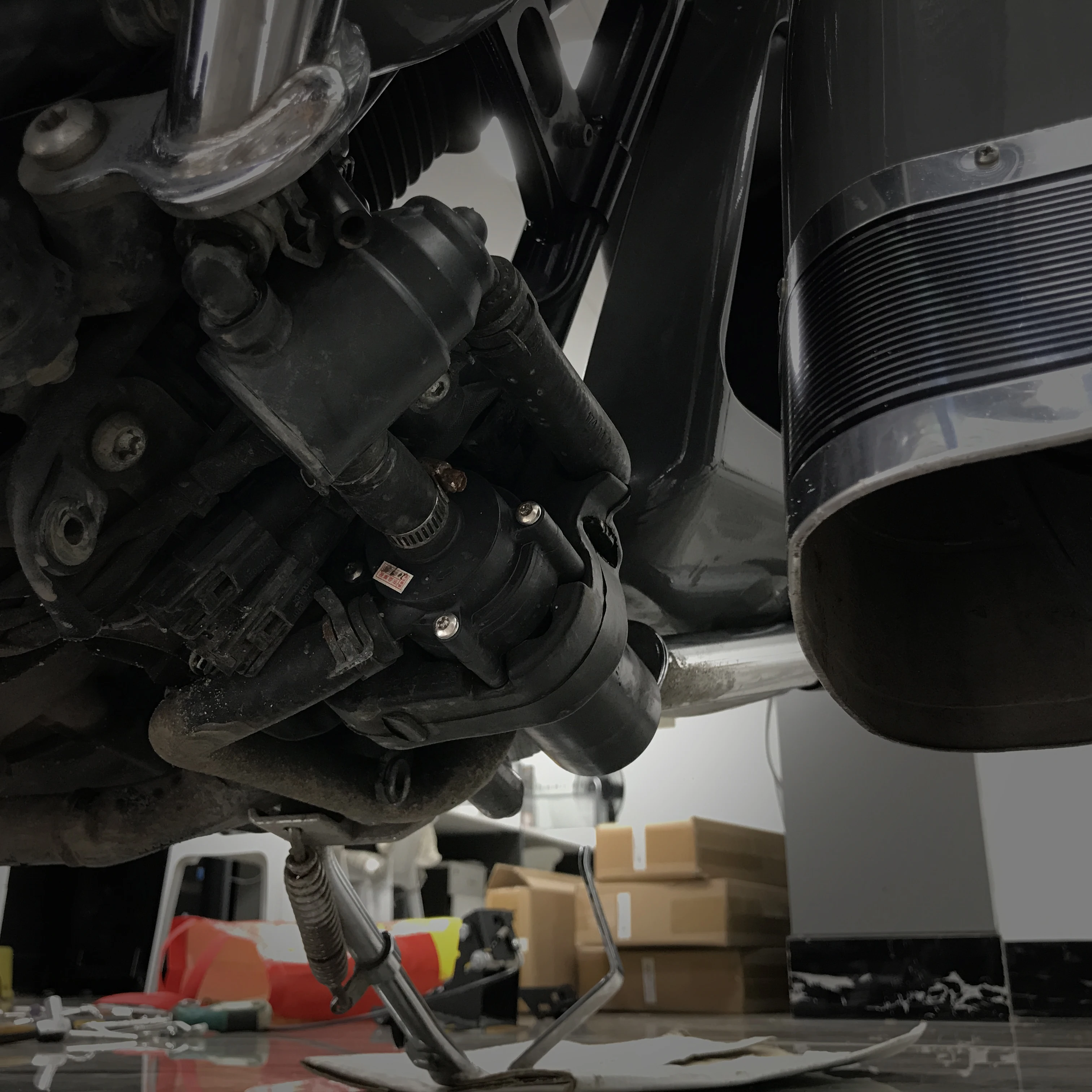 Pompa Acqua Circolazione Automatica Per Harley Davidson Cvo Street Road Glidetri Glide Street Glide Moto 2014-2016