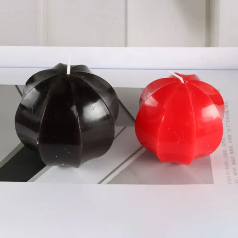 Восьмиугольная Сферическая форма акриловая свечная форма ручной работы восковая Форма Мыла Изготовление DIY Ремесло Украшение Инструмент Рождественские подарки
