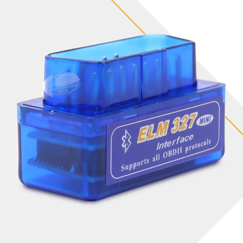 Супер Мини ELM327 Bluetooth V2.1/V1.5 OBD2 автомобильный диагностический инструмент ELM 327 Bluetooth 4,0 для Android/Symbian OBDII протокол