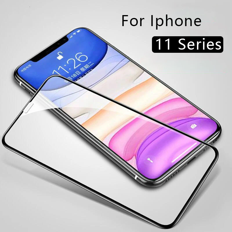 case protective glass for iphone 11 pro max screen protector tempered glas i phone iphone11 11pro mas film aphone aiphone iphon | Мобильные