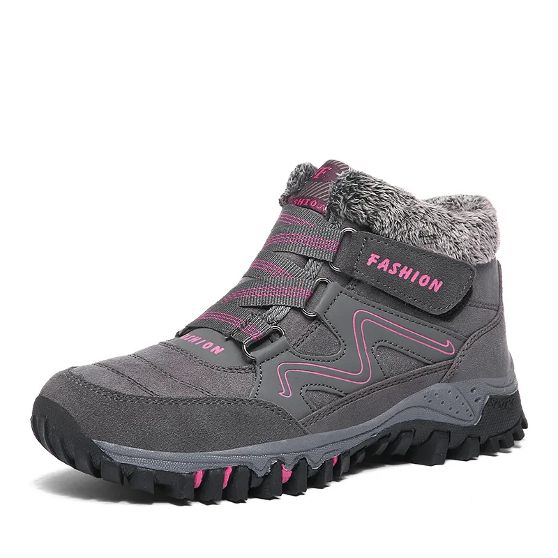 New Winter Ankle Boots Women Snow Boots Warm Plush Platform Boot Fashion Female Wedge Shoes Snow Waterproof shoes