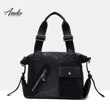 

AMELIE GALANTI bag for women Locomotive bag 2020 classic female bag simple atmosphere handbag retro big bag crossbody handbag
