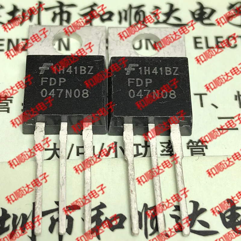 

5 шт./лот FDP047N08 TO-220 75V 164A