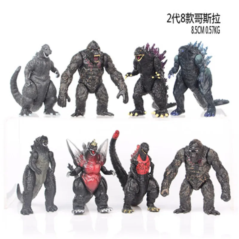 Фигурка героя аниме Gojira Gaigan сжигающая меха годжира король монстров Гидора 3